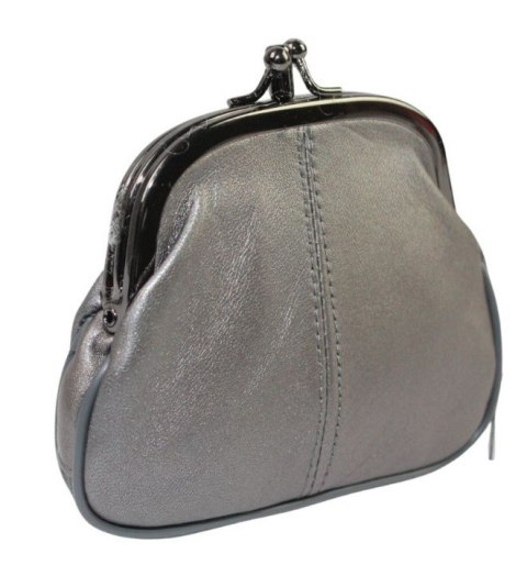 Sakiewka Uniwersalna Klamerka Skóra Naturalna ''WZÓR I'' 0546 11,5 x 13 cm DUO Sakiewka Uniwersalna Klamerka Skóra Naturalna ''WZÓR I'' 0546 11,5 x 13 cm DUO