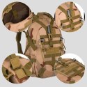 Solidny Plecak Militarny Turystyczny Trekkingowy Survival Taktyczny DUŻY PETERSON BL075 51 x 33 x 17 [cm]