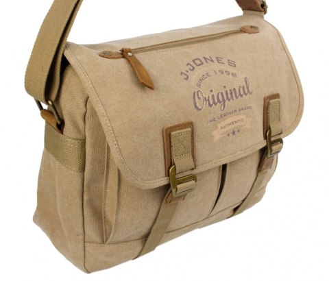 Stylowa Pozioma Torba Średnia Na Ramię JENNIFER JONES CANVAS Z Elementami Skórzanymi SŁOMIANY JJ4555-2 Stylowa Pozioma Torba Średnia Na Ramię JENNIFER JONES CANVAS Z Elementami Skórzanymi SŁOMIANY JJ4555-2