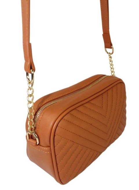 Stylowa Torebka Jennifer Jones Ze Skóry Włoskiej Ekologicznej 3134 RUDY 14 x 24 x 9 [cm]