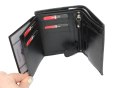 Elegancki I Stylowy Męski Zestaw Upominkowy Peterson Portfel + Etui + Breloczek SET3-N4-VT/5341 RFID BRĄZOWY
