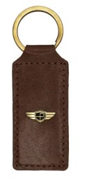 Elegancki I Stylowy Męski Zestaw Upominkowy Peterson Portfel + Etui + Breloczek SET3-N4-VT/5341 RFID BRĄZOWY