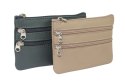 Etui Na Klucze Skórzane Polska Galanteria (PL) Skóra Naturalna Trzy Zamki Na Jeden Komplet Kluczy 34800 12 x 8,5 x 1 [cm]