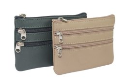 Etui Na Klucze Skórzane Polska Galanteria (PL) Skóra Naturalna Trzy Zamki Na Jeden Komplet Kluczy 34800 12 x 8,5 x 1 [cm]