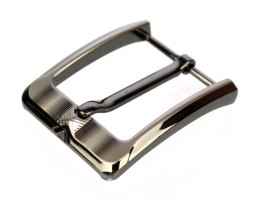 Klamra Bezniklowa Do Paska Męskiego Skórzanego 40 mm Sprzączka DeLuxe Bardzo Mocna WZÓR LASER ZK004