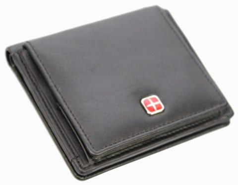 Portfel ALBATROSS (PL) Skóra Naturalna Licowa Mały Pionowy KOMIN PIEKIEŁKO RFID SN A3822 L 9 x 10 x 1,5 [cm]