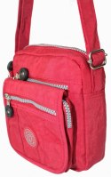 Stylowa Pozioma Torba Mała Na Ramię Bag Street NR 2225 CZERWONY