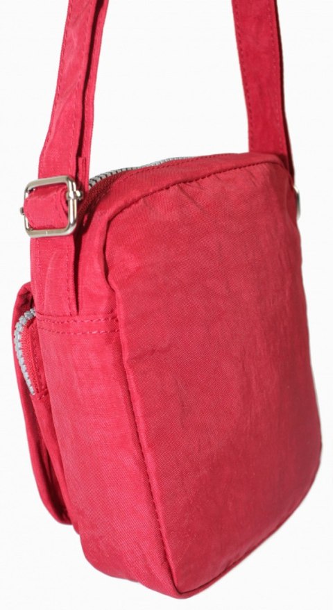 Stylowa Pozioma Torba Mała Na Ramię Bag Street NR 2225 CZERWONY Stylowa Pozioma Torba Mała Na Ramię Bag Street NR 2225 CZERWONY