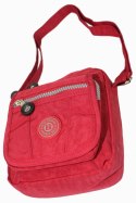 Stylowa Pozioma Torba Mała Na Ramię Bag Street NR 2225 CZERWONY