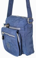 Stylowa Pozioma Torba Mała Na Ramię Bag Street NR 2225 GRANATOWY