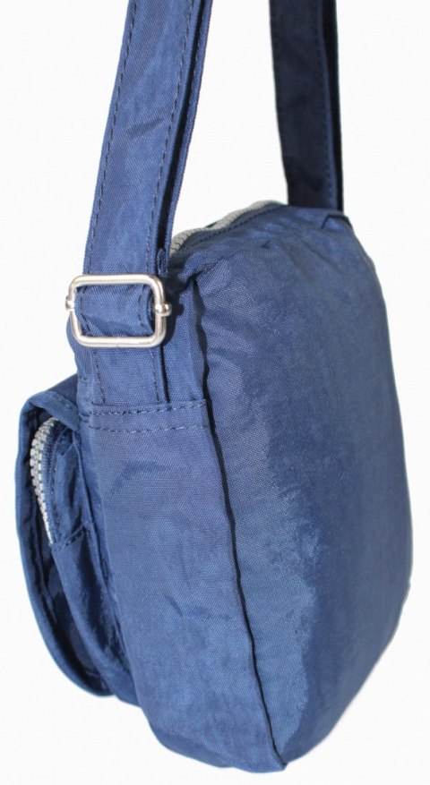 Stylowa Pozioma Torba Mała Na Ramię Bag Street NR 2225 GRANATOWY Stylowa Pozioma Torba Mała Na Ramię Bag Street NR 2225 GRANATOWY