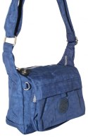 Stylowa Pozioma Torba Mała Na Ramię Bag Street NR 2251 GRANATOWY 17 x 7 x 15 [cm]