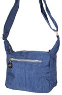 Stylowa Pozioma Torba Mała Na Ramię Bag Street NR 2251 GRANATOWY 17 x 7 x 15 [cm]