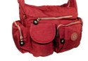 Stylowa Pozioma Torba Średnia Na Ramię Bag Street NR 2219 BORDOWY