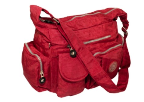 Stylowa Pozioma Torba Średnia Na Ramię Bag Street NR 2219 BORDOWY Stylowa Pozioma Torba Średnia Na Ramię Bag Street NR 2219 BORDOWY