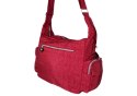 Stylowa Pozioma Torba Średnia Na Ramię Bag Street NR 2219 BORDOWY