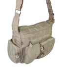 Stylowa Pozioma Torba Średnia Na Ramię Bag Street NR 2219 ECRU