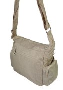 Stylowa Pozioma Torba Średnia Na Ramię Bag Street NR 2219 ECRU