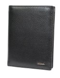 Elegancki Portfel Męski Skórzany NICOLAS 1003 Skóra Licowa Duży Pionowy Bez Zapięcia Na Magnes Suwak Na Bilon 13,5 x 10 x 2 [cm]