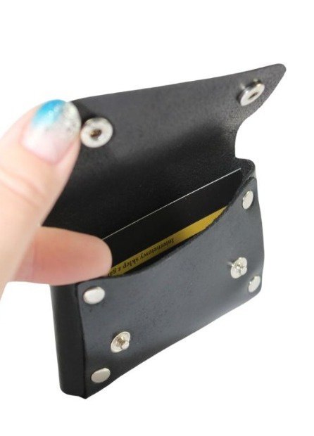 Elegancki Wizytownik Etui Na Karty/Wizytówki Polska Galanteria (PL) Skóra Naturalna 3194-HG 10 x 6,5 x 2 [cm]