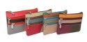 Etui Na Klucze Skórzane Polska Galanteria (PL) Skóra Naturalna Trzy Zamki Na Jeden Komplet Kluczy MULTI K001 12 x 8,5 x 1 [cm]