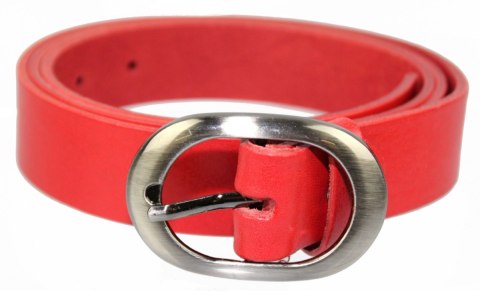 Pasek Damski Skórzany CEZ-MAR (PL) Skóra Licowa EXTRA 30 mm CZERWONY Pasek Damski Skórzany CEZ-MAR (PL) Skóra Licowa EXTRA 30 mm CZERWONY