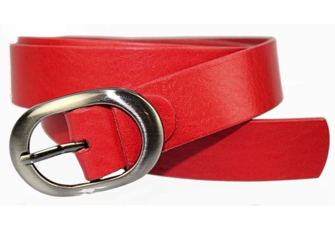 Pasek Damski Skórzany CEZ-MAR (PL) Skóra Licowa EXTRA 30 mm CZERWONY Pasek Damski Skórzany CEZ-MAR (PL) Skóra Licowa EXTRA 30 mm CZERWONY