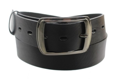 Pasek Damski Skórzany CEZ-MAR (PL) Skóra Naturalna Licowa Gładki 40 mm CZARNY Pasek Damski Skórzany CEZ-MAR (PL) Skóra Naturalna Licowa Gładki 40 mm CZARNY