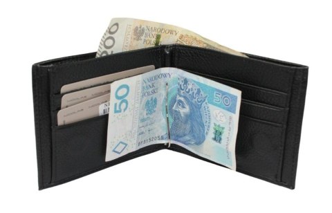 Portfel Męski Skórzany NICOLAS 1602 Skóra Licowa Duży Poziomy Bez Zapięcia Jedno Skrzydełko Suwak na Bilon Spreżyna Na Banknoty Portfel Męski Skórzany NICOLAS 1602 Skóra Licowa Duży Poziomy Bez Zapięcia Jedno Skrzydełko Suwak na Bilon Spreżyna Na Banknoty
