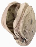 Praktyczny Plecak Materiałowy BAG STREET 2216 ECRU 35 x 26 x 15 cm 