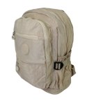 Praktyczny Plecak Materiałowy BAG STREET 2216 ECRU 35 x 26 x 15 cm 