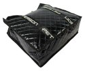 Torebka Damska Materiałowa Peterson PTN RSPV 003 CZARNA Na Suwak 40 x 41 x 15 [cm]