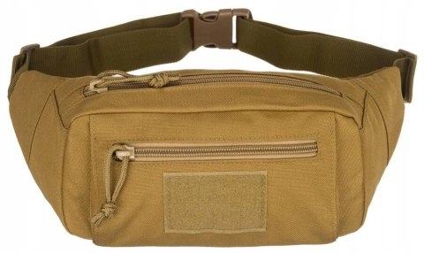 Materiałowa Wodoodporna Militarna Saszetka Na Pas Biodrówka Nerka PolskaGalanteria BL141 25x13x4 Materiałowa Wodoodporna Militarna Saszetka Na Pas Biodrówka Nerka PolskaGalanteria BL141 25x13x4