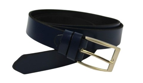 Pasek Skórzany Męski ARUCCE (PL) GRANATOWY 30 mm Skóra Naturalna DW EXTRA Pasek Skórzany Męski ARUCCE (PL) GRANATOWY 30 mm Skóra Naturalna DW EXTRA