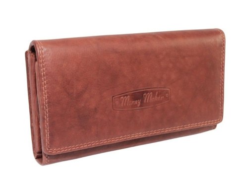 Portfel Damski MONEY MAKER 12137B Średni Z Organizerem 17 x 10 x 4 [cm]