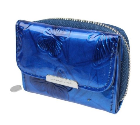 Portfel Damski Skórzany Jennifer Jones Bułeczka Na Suwak Skóra Naturalna 5263-14 9 x 6,5 x 3[cm]