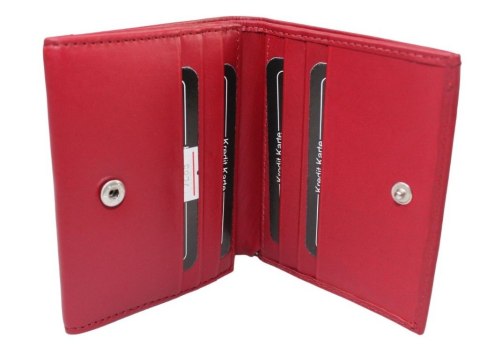 Praktyczny Portfel Uniwersalny Jennifer Jones KOMINEK Na Bilon 5834 Skóra Licowa Super Wygodny 11 x 9,5 x 2 [cm]