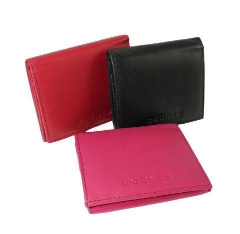 Praktyczny Portfel Uniwersalny Jennifer Jones KOMINEK Na Bilon 5834 Skóra Licowa Super Wygodny 11 x 9,5 x 2 [cm]