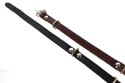 Solidna Obroża Dla Psa Skóra Naturalna 10 mm / 32 cm ZL0151 ZOO LESZCZ (PL)