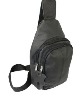 Torba Skórzana Na Ramię Nerka Noszona Na Skos Polska Galanteria (PL) Praktyczna I Wygodna 32 x 20 x 7 [cm]