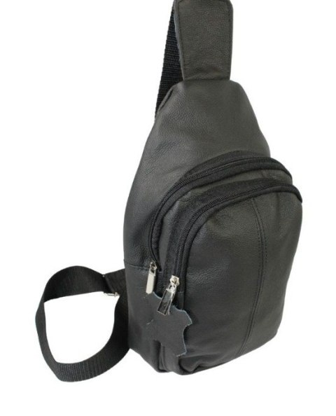 Torba Skórzana Na Ramię Nerka Noszona Na Skos Polska Galanteria (PL) Praktyczna I Wygodna 32 x 20 x 7 [cm]