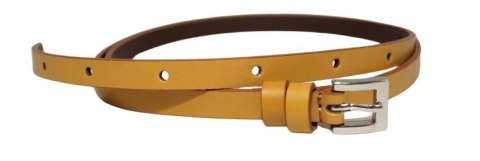 Damski Skórzany Pasek PolskaGalanteria.pl 10 mm TOFFI Srebna Klamra Damski Skórzany Pasek PolskaGalanteria.pl 10 mm TOFFI Srebna Klamra