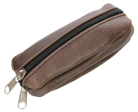 Etui Na Klucze Kluczówka Duża Bombata Dwa Zamki MAGRE (PL) Skóra Naturalna "LOLEK" 6 x 14 x 2 [cm]