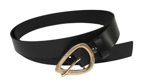Pasek Damski Skórzany Arucce (PL) Skóra Licowa EXTRA 30 mm CZARNY Klamra Złota Kropla Pasek Damski Skórzany Arucce (PL) Skóra Licowa EXTRA 30 mm CZARNY Klamra Złota Kropla