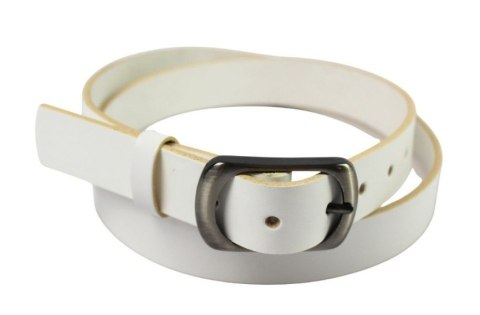 Pasek Damski Skórzany CEZ-MAR (PL) Skóra Licowa EXTRA 30 mm BIAŁY Pasek Damski Skórzany CEZ-MAR (PL) Skóra Licowa EXTRA 30 mm BIAŁY