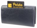 Portfel Damski Z.RICARDO (PL) Długi Z Klapką I Klamrą Wewnątrz Skóra Naturalna Licowa ZR036