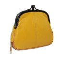 Sakiewka Uniwersalna Klamerka Skóra Naturalna ''WZÓR I'' 0546 11,5 x 13 cm DUO