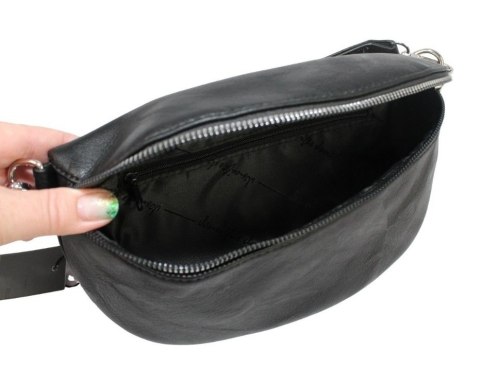 Saszetka Na Pas Biodrówka Superlekka Kompaktowa Nerka Jennifer Jones Na Spacery, Podróże BŁĘKITNA 3150 26 x 14 x 6 [cm] 