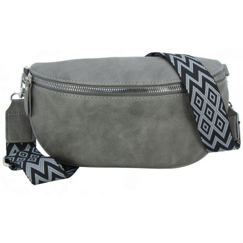 Saszetka Na Pas Biodrówka Superlekka Kompaktowa Nerka Jennifer Jones Na Spacery, Podróże CZARNA 3150 26 x 14 x 6 [cm] 