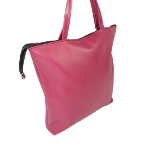Torebka Na Zakupy Antoszczyk (PL) MARTA Ze Skóry Włoskiej Model Duży 41 x 38 x 8 [cm] FUKSJA 